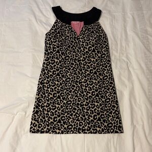 Vintage Lilly Pulitzer Leopard Print Dress